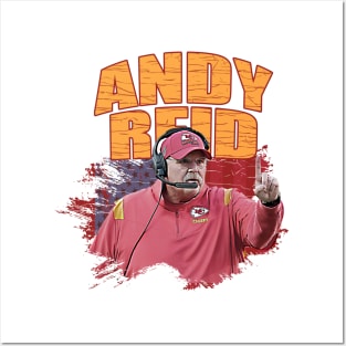 andy reid Posters and Art